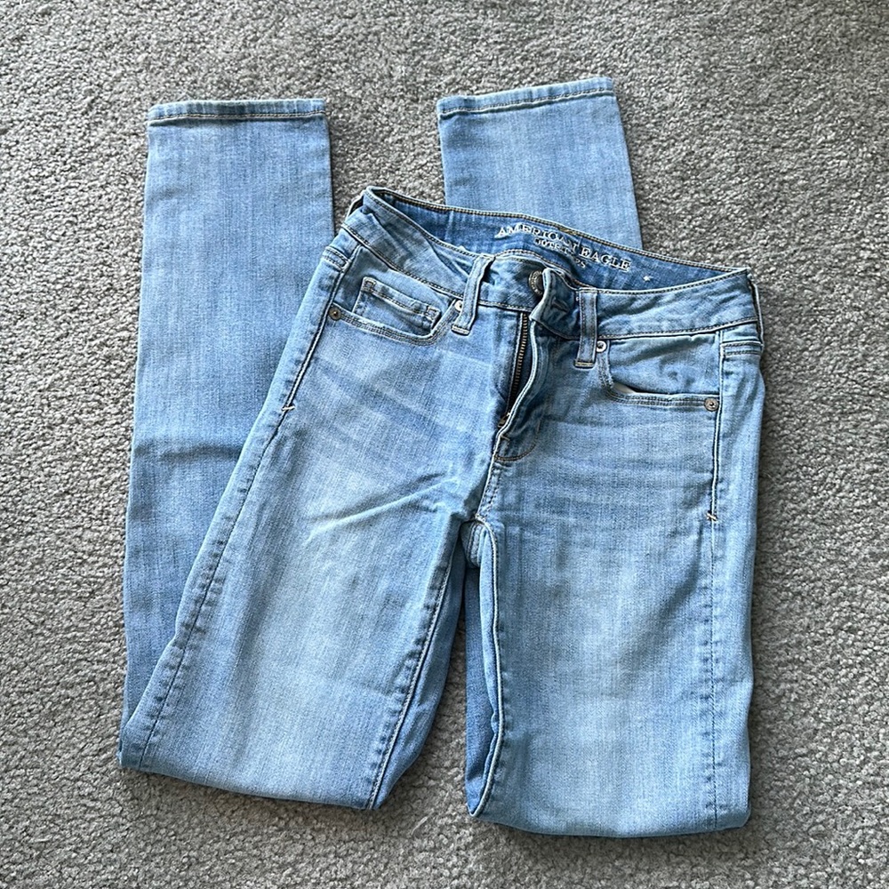 00 regular American eagle super stretch skinny jeans